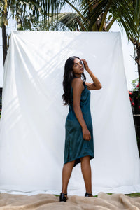 Emerald Slip Dress