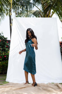 Emerald Slip Dress