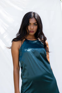 Emerald Slip Dress